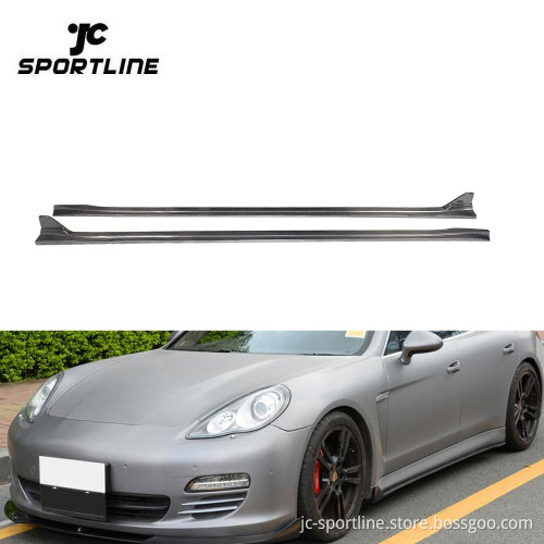 Carbon Fiber Side Skirt for Porsche Panamera 2009-2011
